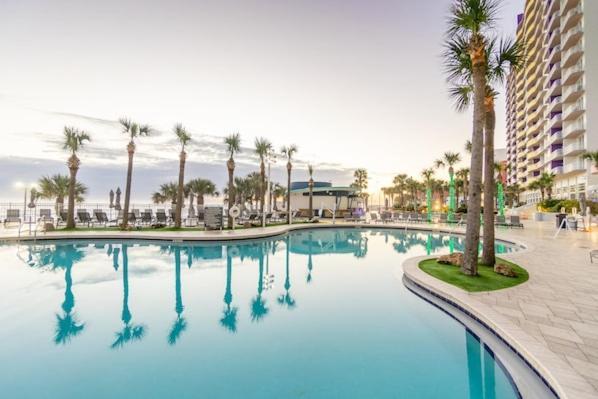 Penthouse Floor 1 Bedroom Resort Condo Direct Oceanfront Wyndham Ocean Walk - Daytona Funland 1908 Daytona Beach Exterior foto