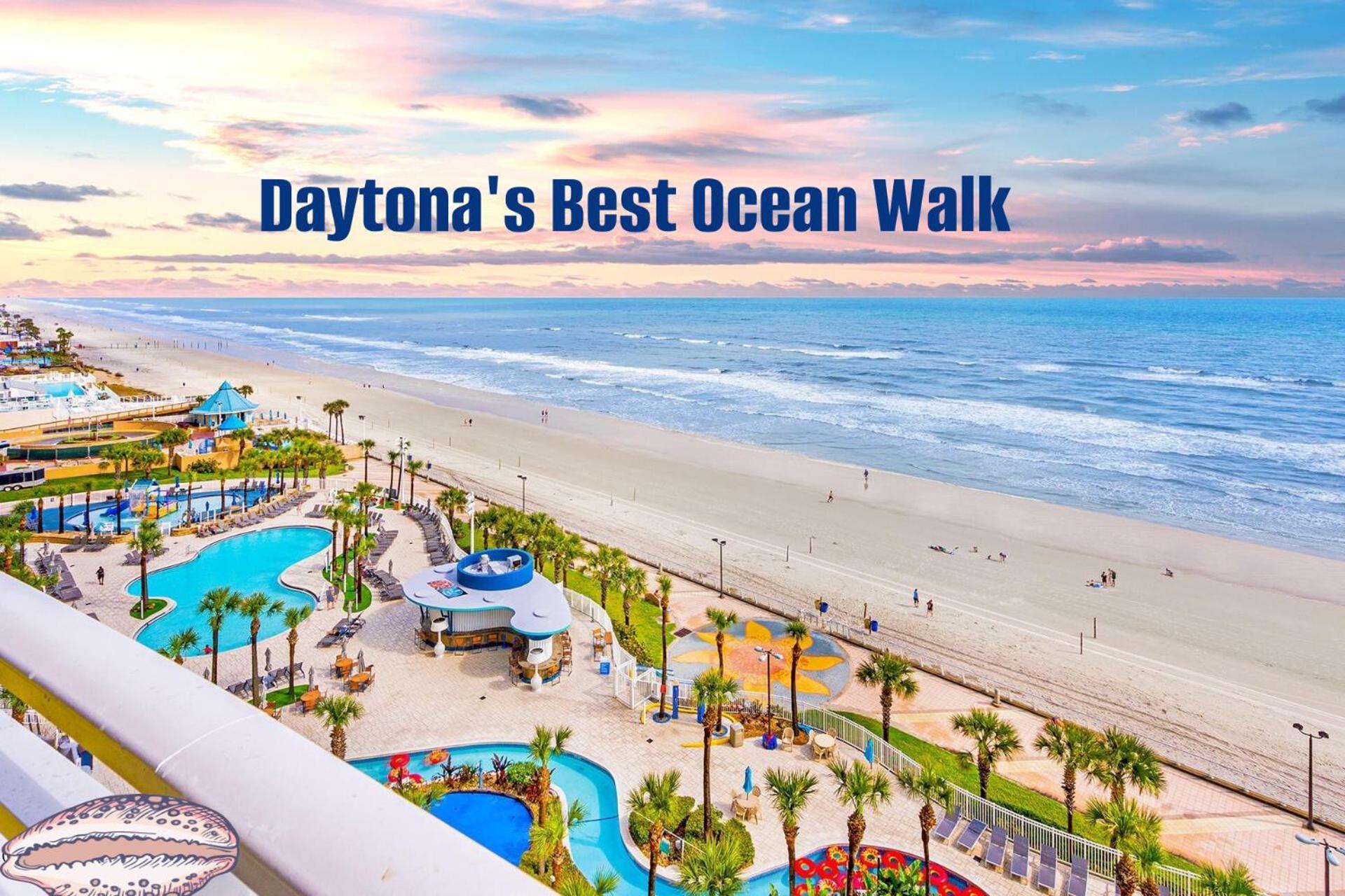 Penthouse Floor 1 Bedroom Resort Condo Direct Oceanfront Wyndham Ocean Walk - Daytona Funland 1908 Daytona Beach Exterior foto
